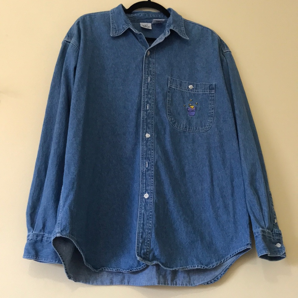 The Disney Store Winnie The Pooh Button Up Denim